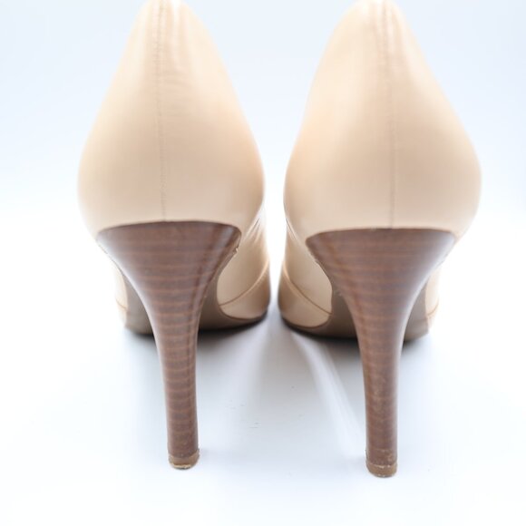 Franco Sarto Allair Women's Size 9.5 M Pumps Tan Nude Heels Shoes - Picture 6 of 11